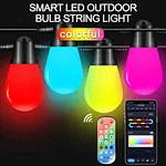 RGBW Outdoor Bulb String